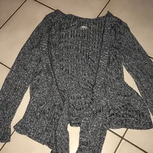 Justice Gray Cardigan Size 12